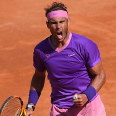 Nadal se venga de Zverev para volver a las semifinales en Roma