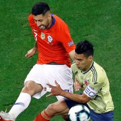 La aplaudida acción de Maripán a Zapata que no todos vieron