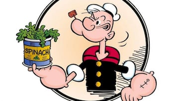 The myth behind why Popeye eats spinach for strength