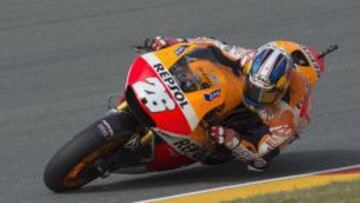 Daniel Pedrosa a los mandos de Honda, con la que ha renovado por dos años más.