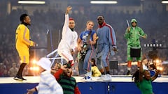 Black Eyed Peas ameniza la previa con música, luces y fuego