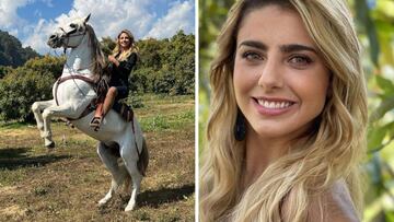 Michelle Renaud sufre accidente montando a caballo durante un rodaje