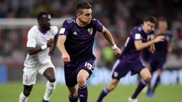 Santos Borré: "El rival nos complicó en la pelota parada"