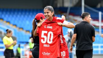 Catalina Usme superó los 50 goles con América de Cali por Liga BetPlay Femenina.