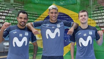 El Movistar, a reflotar el vuelo con el tridente brasileño