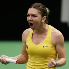 Halep no falla; Francia y Bielorrusia rozan las semifinales