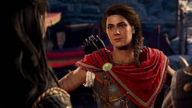 Kassandra, un retrato de la protagonista de Assassin's Creed Odyssey