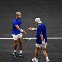 Resumen, marcador y ganador del Alcaraz y Mensik - Fritz y Michelsen: Europa contra el Mundo en la Laver Cup