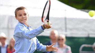 Romeo Beckham quiere convertirse en tenista y es uno de los alumnos de la Rafael Nadal Academy.