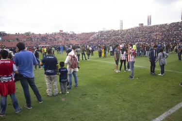 La violencia reaparece en el Atlético de San Luis vs Querétaro