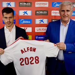Alfon: “¿Ofertas de otros? Nunca tuve dudas sobre el Sevilla"