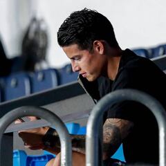 James, descartado para el último partido de Liga del Madrid