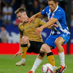 Pol Lozano se cae del derbi ante el Barça, pero entra Gragera