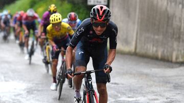 Egan Bernal, Daniel Felipe Mart&iacute;nez e Iv&aacute;n Ramiro Sosa ir&aacute;n con el Ineos al Giro de Italia.