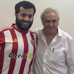 El jeque regresa a Almería dos meses después