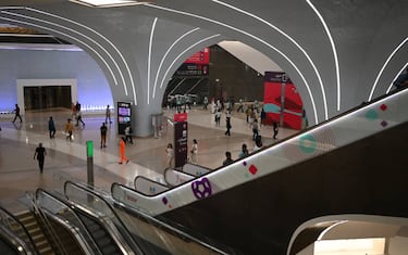El metro de Doha, el transporte m¨¢s efectivo del Mundial: frecuencia y conexi¨®n con los estadios