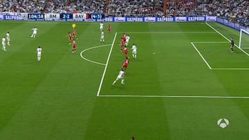 El segundo y el tercer gol de Cristiano, en fuera de juego