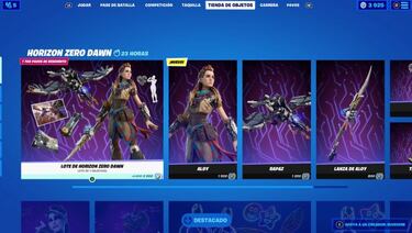 Fortnite: skin Aloy de Horizon Zero Dawn ya disponible; precio y contenidos