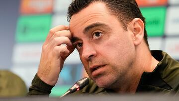 Rueda de prensa de Xavi previa al partido del Barcelona contra el Athletic