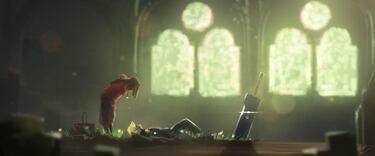 Convierten los momentazos de Final Fantasy VII en arte