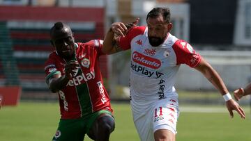 Partido de Liga BetPlay entre Cortuluá y Santa Fe