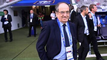Le Graet, presidente de la Federación Francesa de Fútbol.