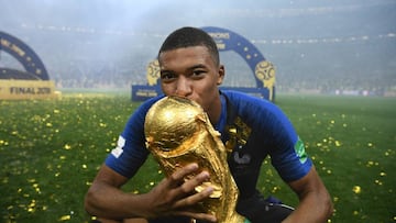 Mbappé resultó decisivo en el Mundial que Francia ganó en Rusia el pasado mes de julio.