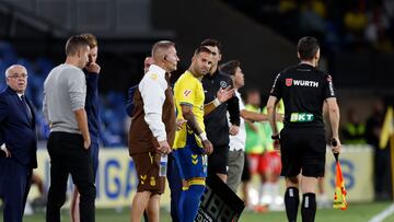 27/09/2025 FUTBOL SEGUNDA DIVISION TEMPORADA 25/26 PARTIDO UD LAS PALMAS - ALMERIA Jese