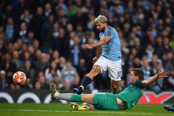 4-2. Sergio Agüero marcó el cuarto gol.