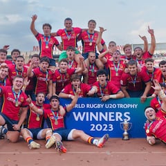 España gana el Trophy y se mete en la élite del rugby sub-20