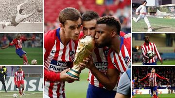 Los franceses antes de Moussa Dembélé en la historia del Atlético de Madrid.