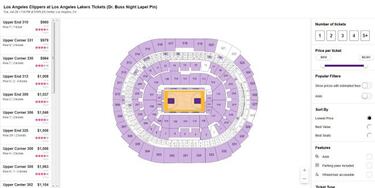 Entre 1.000$ y 50.000$ las entradas para el Clippers-Lakers