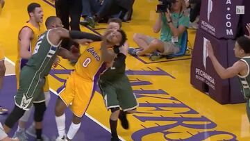 Pelea sin contemplaciones: La ira de Nick Young vs. la furia de Monroe