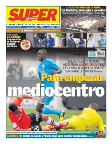 Portadas de la prensa deportiva