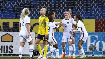 USWNT pas&oacute; un muy mal desarrollo de partido en suelo europeo y las suecas estuvieron a la altura para quedarse a nada de vencerlas en casa.