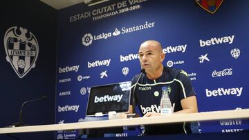14/12/18 RUEDA DE PRENSA ENTRENADOR
PACO LOPEZ
