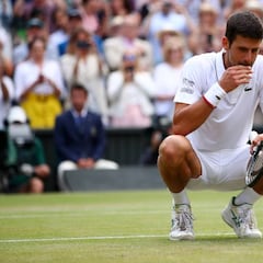El origen de la tradición de Djokovic de comer la hierba de Wimbledon