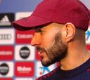 Benzema ratifica su momento: Explica que es un delantero
