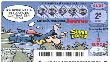 Lotería Nacional: comprobar los resultados del sorteo de hoy, jueves 14 de noviembre