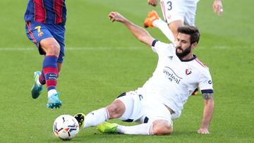 El 1x1 de Osasuna, goleado en el Camp Nou