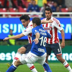Chivas con sólo 2 triunfos ante Cruz Azul en el Akron
