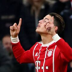 James: "Estoy feliz aquí, juego más y solo pienso en Bayern"