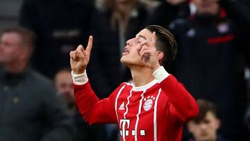 James: "Estoy feliz aquí, juego más y solo pienso en Bayern"