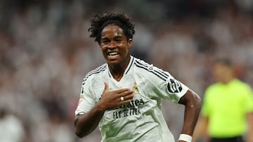 Endrick, el extranjero más joven en marcar con Real Madrid