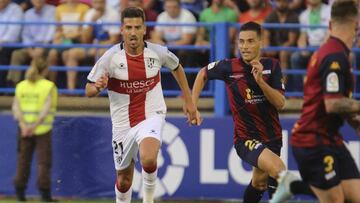 El Extremadura, negado de cara a gol, pierde ante el Huesca