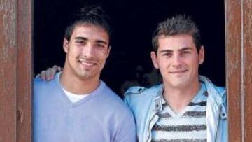 Sergio Asenjo e Iker Casillas.