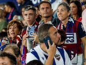 El cómico momento entre un aficionado y un periodista