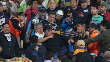 Aficionado de América que golpeó a fanático de Pumas rompe el silencio