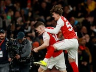 Late goals from Viktor Gyökeres and Max Dowman extend Arsenal’s lead at the top of the Premier League to 10 points.
