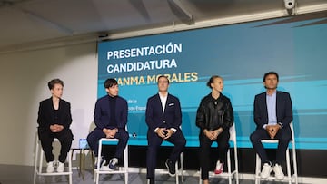 Amanda Sampedro, David Silva, Juanma Morales, Virginia Torrecilla y Luis Milla.